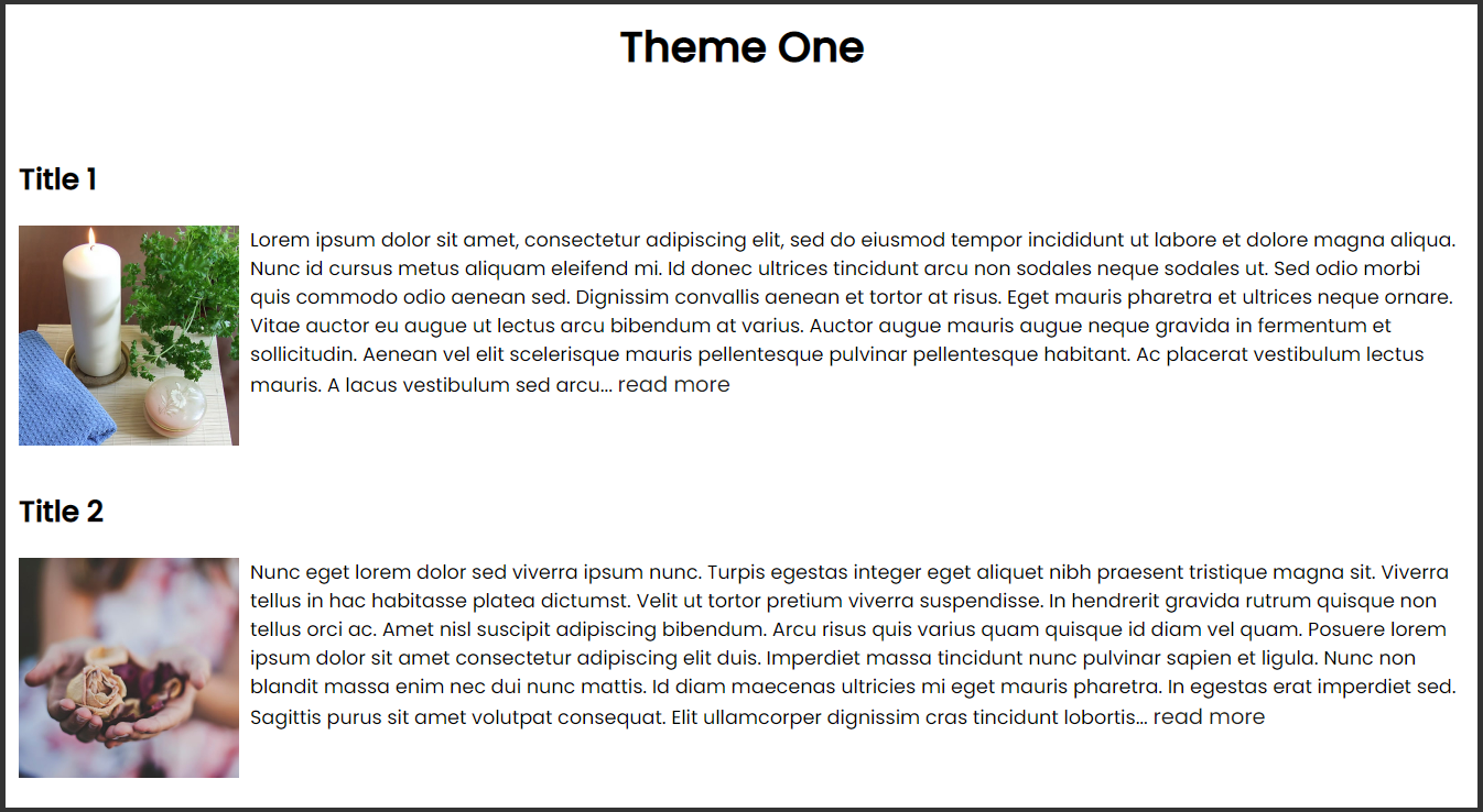 website design