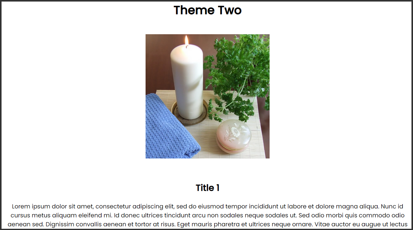 website design